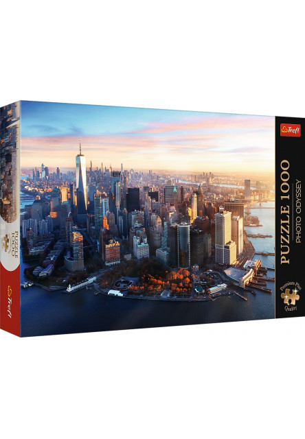 Trefl Puzzle 1000 Premium Plus - Foto Odysea: Manhattan, New York