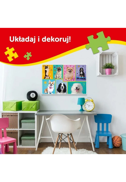 Trefl Puzzle 4v1 - Šteniatka v behu / Viacom PAW Patrol