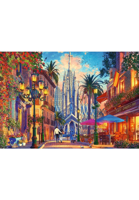 Trefl Puzzle 1000 - Barcelona, Španielsko