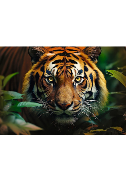 Trefl Puzzle 1000 - Divoký tiger