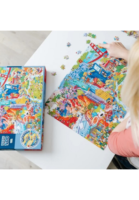 Trefl Puzzle Kolekcia Spy Guy Lost: USA 500 dielikov