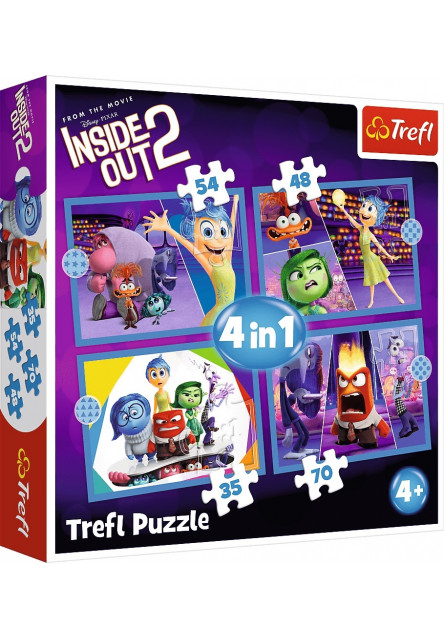 Trefl V hlave 2 Emócie vládnu 4v1