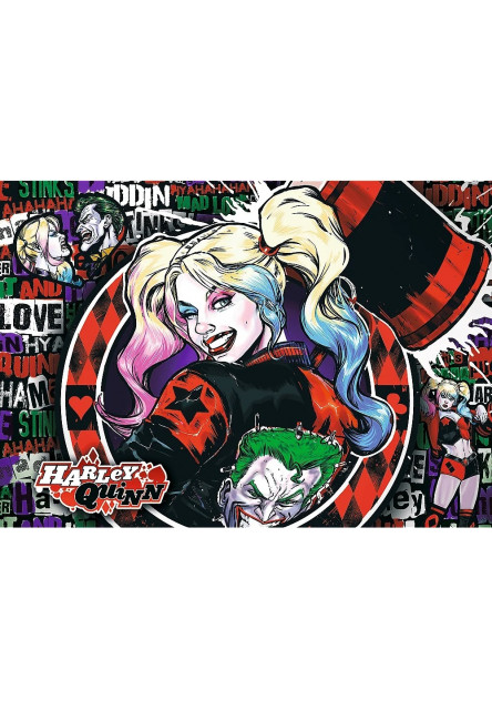 TREFL Puzzle 1000 Premium Plus Quality Harley Quinn