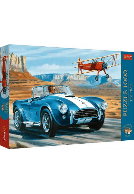 Trefl Puzzle 1000 Premium Plus Quality Tea Time Púštne preteky