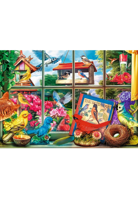 Trefl Puzzle 1000 Premium Plus Quality Tea Time Svet vtákov
