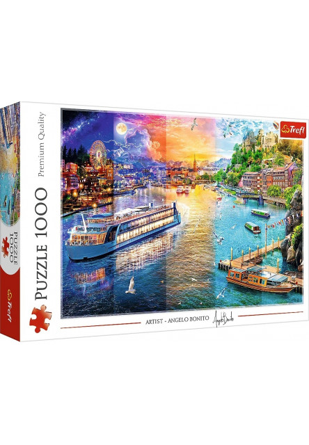 TREFL Puzzle 1000 dielikov Plavba po rieke