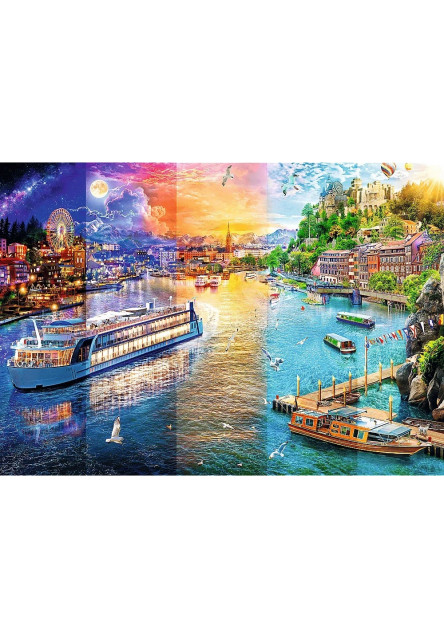 TREFL Puzzle 1000 dielikov Plavba po rieke