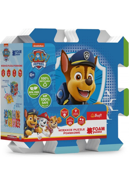 Trefl penové puzzle Paw Patrol