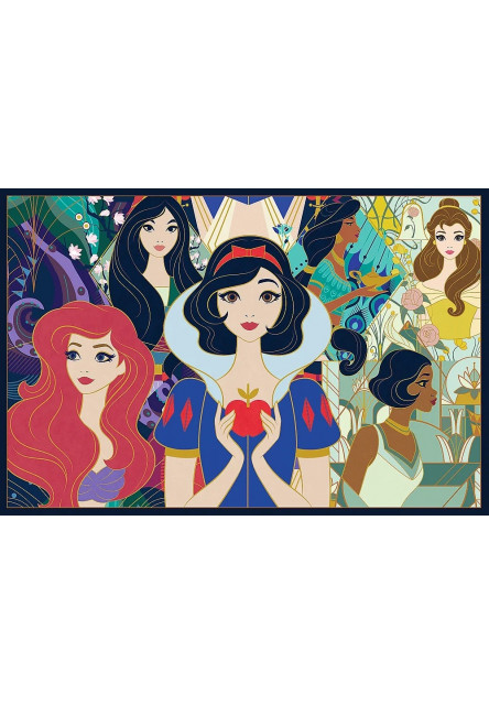 Trefl Disney puzzle 2 x 200 dielikov Očarujúce princezné
