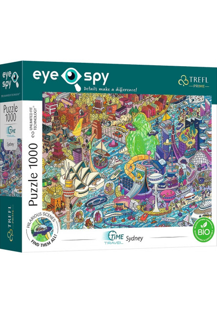 Trefl Puzzle Eye-Spy Sneaky Peekers, Sydney 1000 dielikov