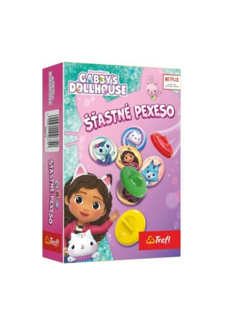 Trefl Šťastné pexeso Gabby's Dollhouse