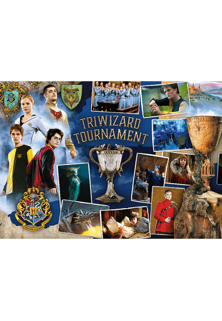 Trefl Puzzle Harry Potter Tournament 3v1 400 + 500 + 600 dielikov