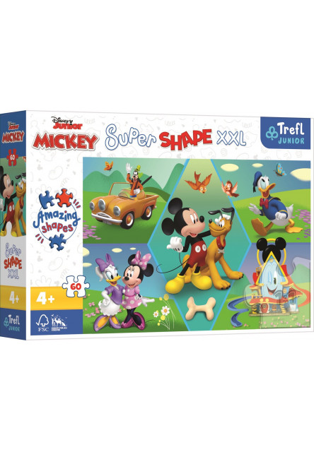 Trefl puzzle Super Shape XXL Mickey Mouse