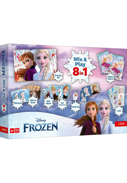 Trefl Súprava hier Mix&Play 8v1 Frozen