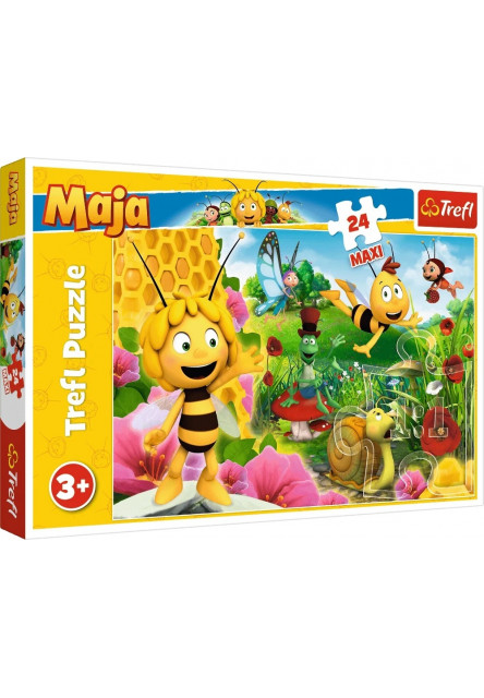 Trefl Puzzle 24 MAXI Vo svete včielky Máji