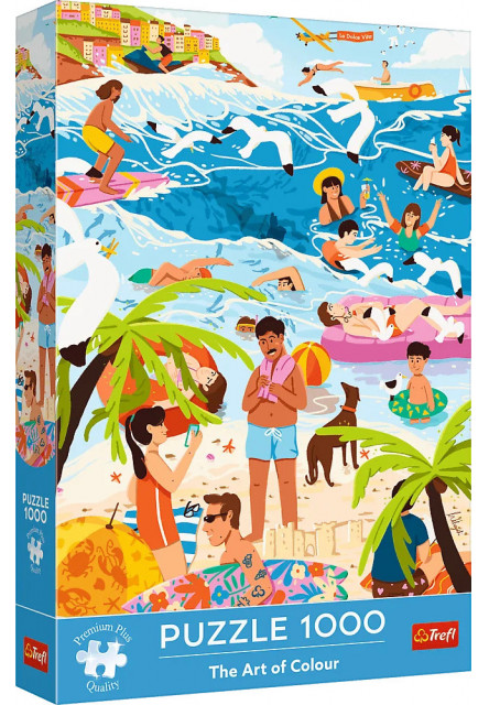 Trefl Puzzle 1000 Premium Plus - V horúčave prázdninovej sezóny
