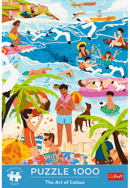 Trefl Puzzle 1000 Premium Plus - V horúčave prázdninovej sezóny