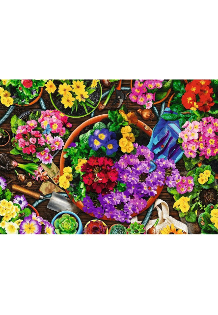 Trefl Puzzle 2x500 Záhradné práce