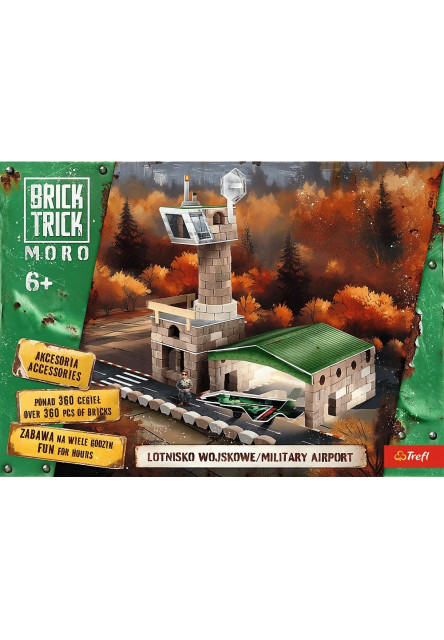 Trefl Brick Trick - Moro-Vojenské letisko XL