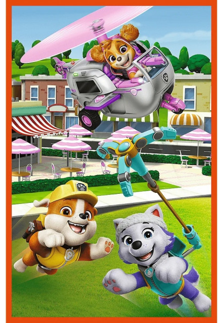 Trefl Puzzle 3 x 80 Paw Patrol Psia banda