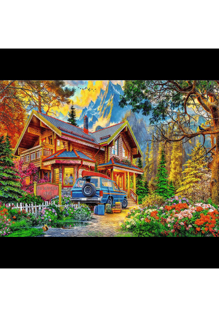 Trefl Puzzle 2x500 - Výlet do hôr