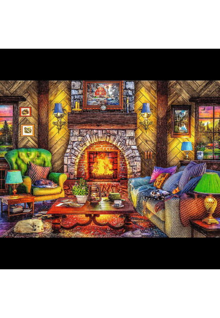 Trefl Puzzle 2x500 - Výlet do hôr