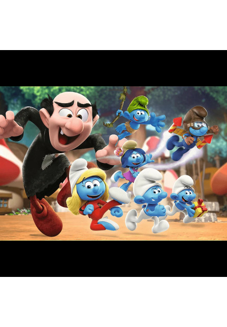 Trefl Puzzle 100 Šmolkovia / Lekcie Otecka Šmolka