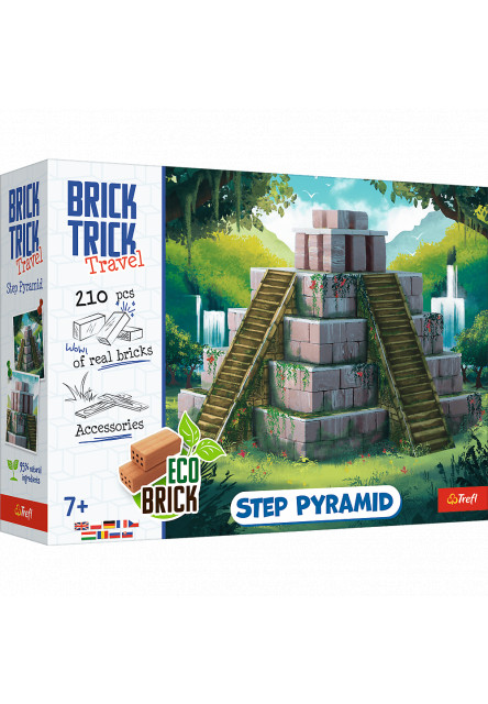 Trefl Brick Trick - Stupňovitá pyramída M