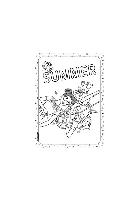 Trefl Omaľovánky Barbie