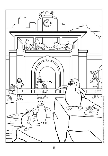 Trefl Omaľovánky Madagaskar