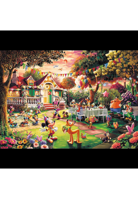 Trefl Puzzle 1000 Premium Plus - Narodeninová oslava Mickey Mousea