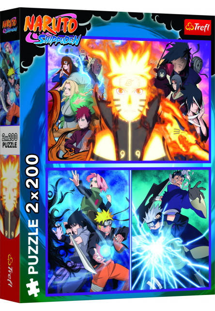 Trefl Puzzle 2x200 Nindža z dediny Hidden Leaf / Naruto