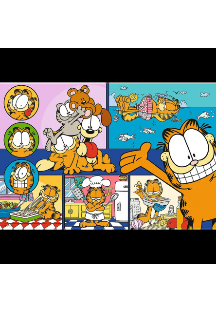 Trefl Puzzle 100 Lenivý Garfield