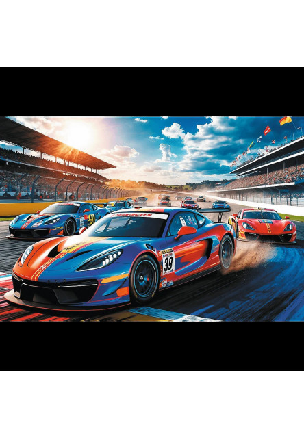 Trefl Puzzle 60 Rýchly pretekár