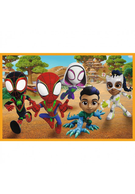 Trefl Puzzle 2x24 Spidey a dinosaury