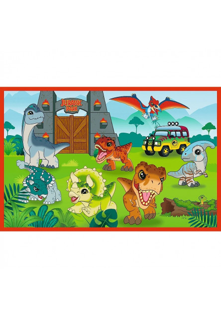 Trefl Puzzle 2x24 Jurský svet / Malí dinosauri