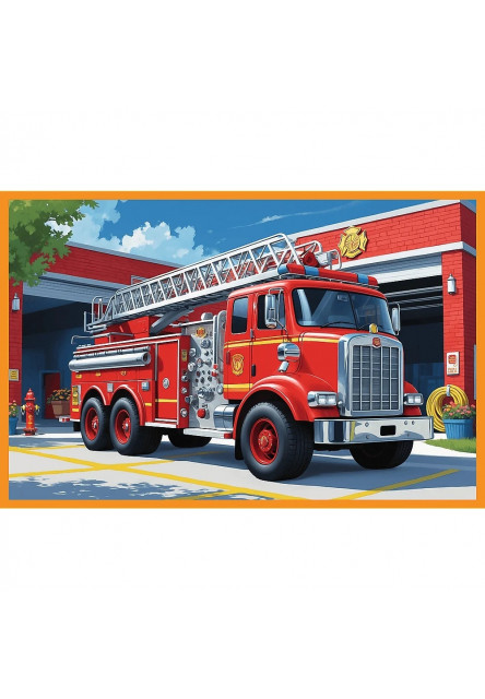 Trefl Puzzle 2x24 Hranie s Treflikmi