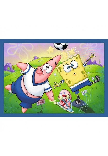 Trefl Puzzle 4v1 SpongeBobov podmorský život