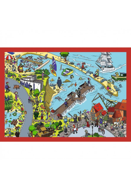 Trefl Puzzle 4v1 Obľúbení Treflíci