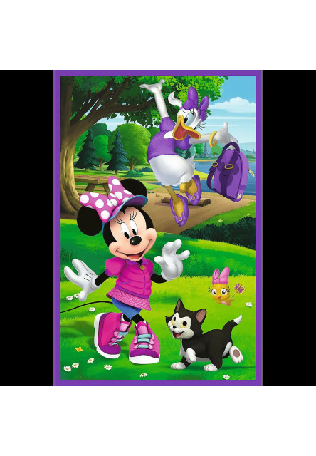 Trefl Puzzle 3x80 Minnie a priatelia