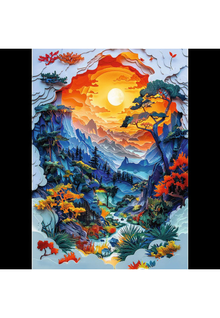 Trefl Puzzle 1000 Údolie