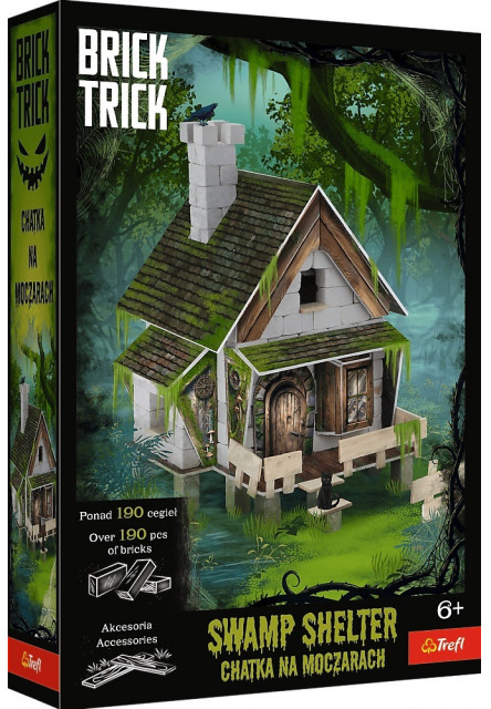 Trefl Brick Trick Chata v bažine M 190 dielov