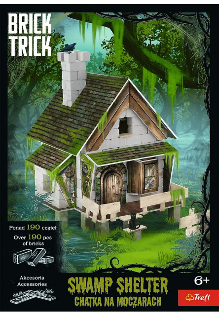Trefl Brick Trick Chata v bažine M 190 dielov