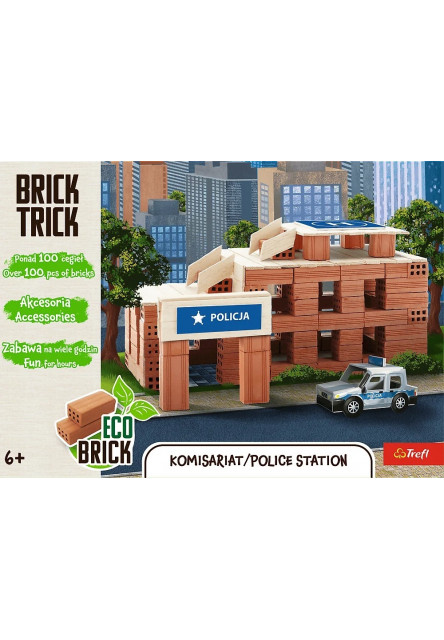 Trefl Brick Trick Policajná stanica M 100 dielov