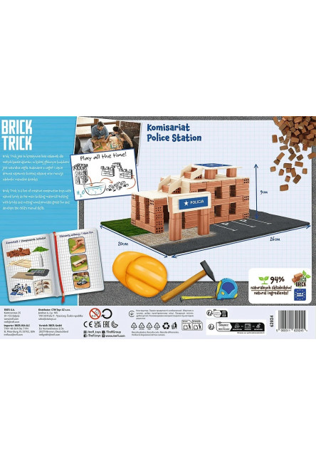 Trefl Brick Trick Policajná stanica M 100 dielov