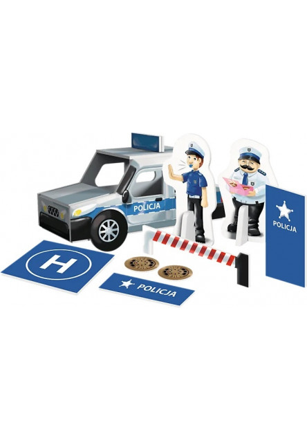 Trefl Brick Trick Policajná stanica M 100 dielov