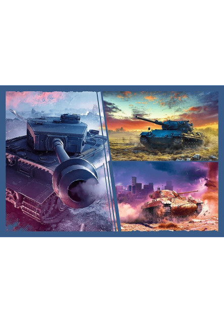 Trefl Puzzle World of Tanks: Obrnená misia 2x200 dielikov