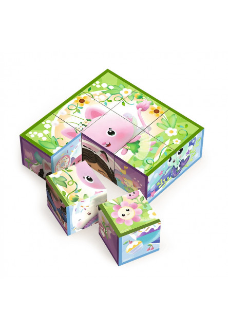 Trefl Drevené  kocky Gabby´s Dollhouse