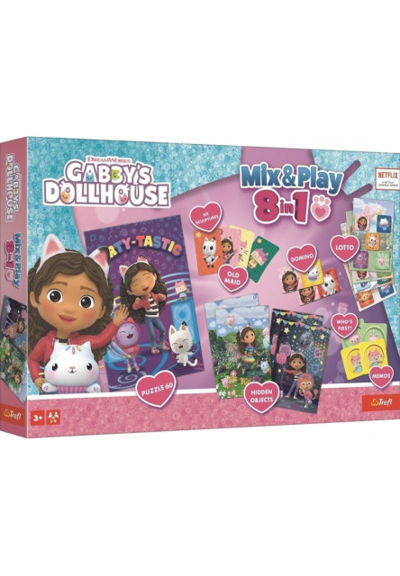 Trefl Gabby's Dollhouse Súbor hier 8v1