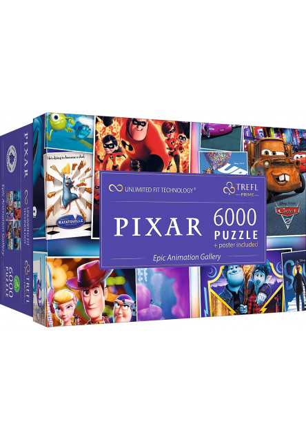 Trefl Pixar 6000 puzzle + poster included